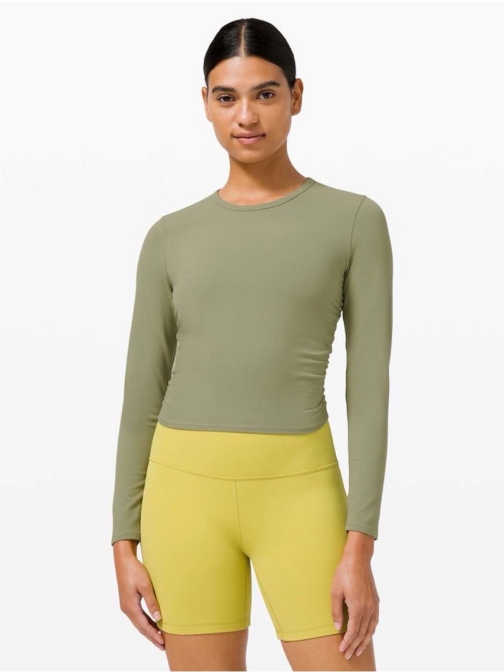 Lululemon Cinched Long Sleeve Top